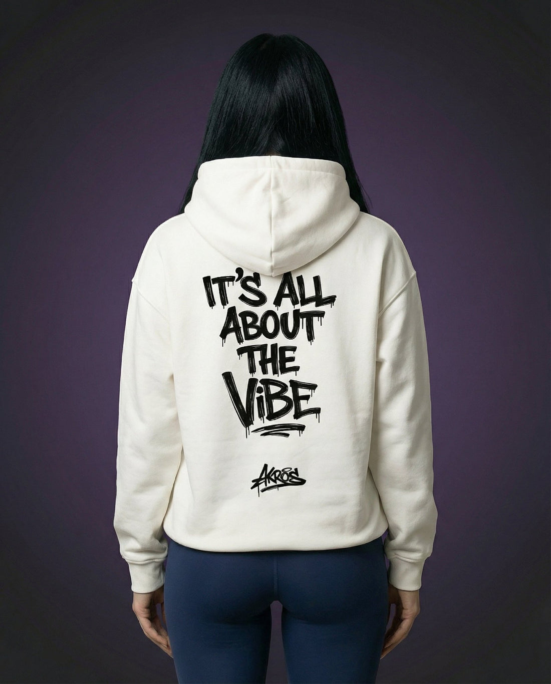 AKROS ITS ALL ABOUT THE VIBE - OVERSIZED HOODIE | HARDTEKK.DE - Street & Clubwear