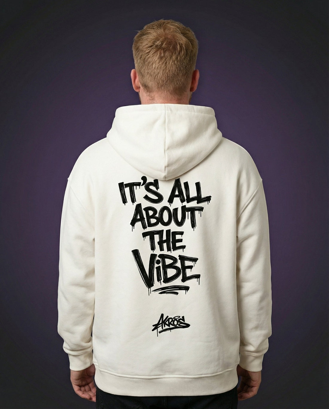 AKROS ITS ALL ABOUT THE VIBE - OVERSIZED HOODIE | HARDTEKK.DE - Street & Clubwear