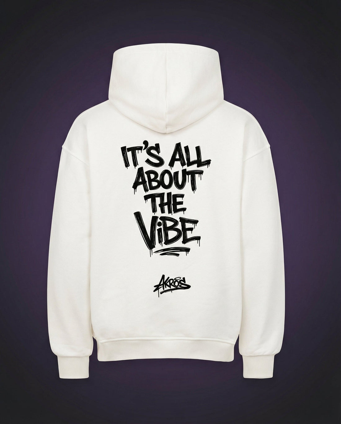 AKROS ITS ALL ABOUT THE VIBE - OVERSIZED HOODIE | HARDTEKK.DE - Street & Clubwear