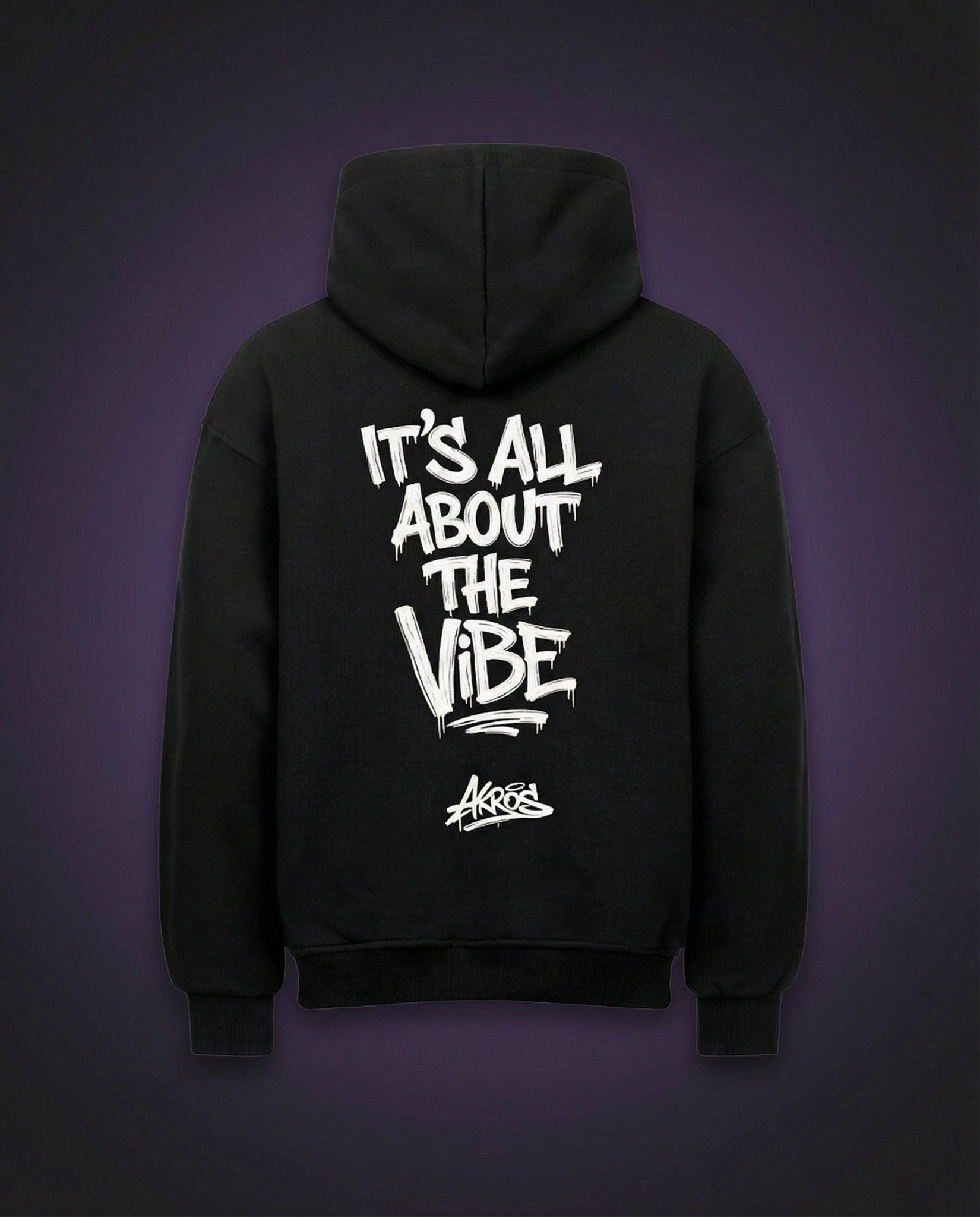 AKROS ITS ALL ABOUT THE VIBE - OVERSIZED HOODIE | HARDTEKK.DE - Street & Clubwear