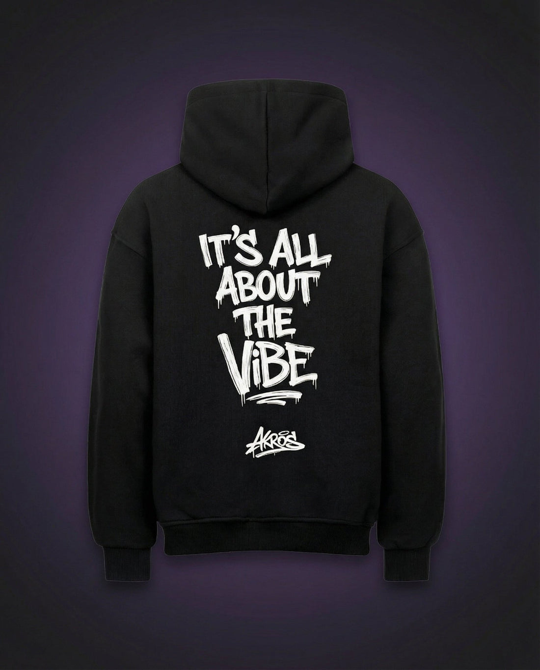 AKROS ITS ALL ABOUT THE VIBE - OVERSIZED HOODIE | HARDTEKK.DE - Street & Clubwear