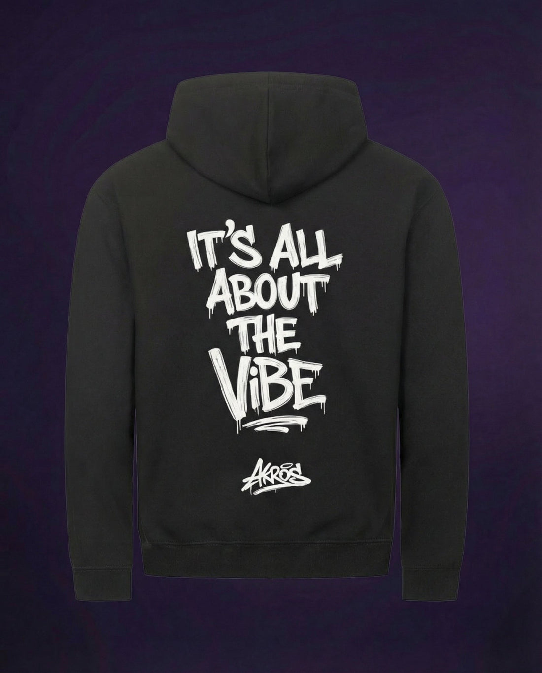 AKROS ITS ALL ABOUT THE VIBE - OVERSIZED ZIPPER HOODIE | HARDTEKK.DE - Street & Clubwear