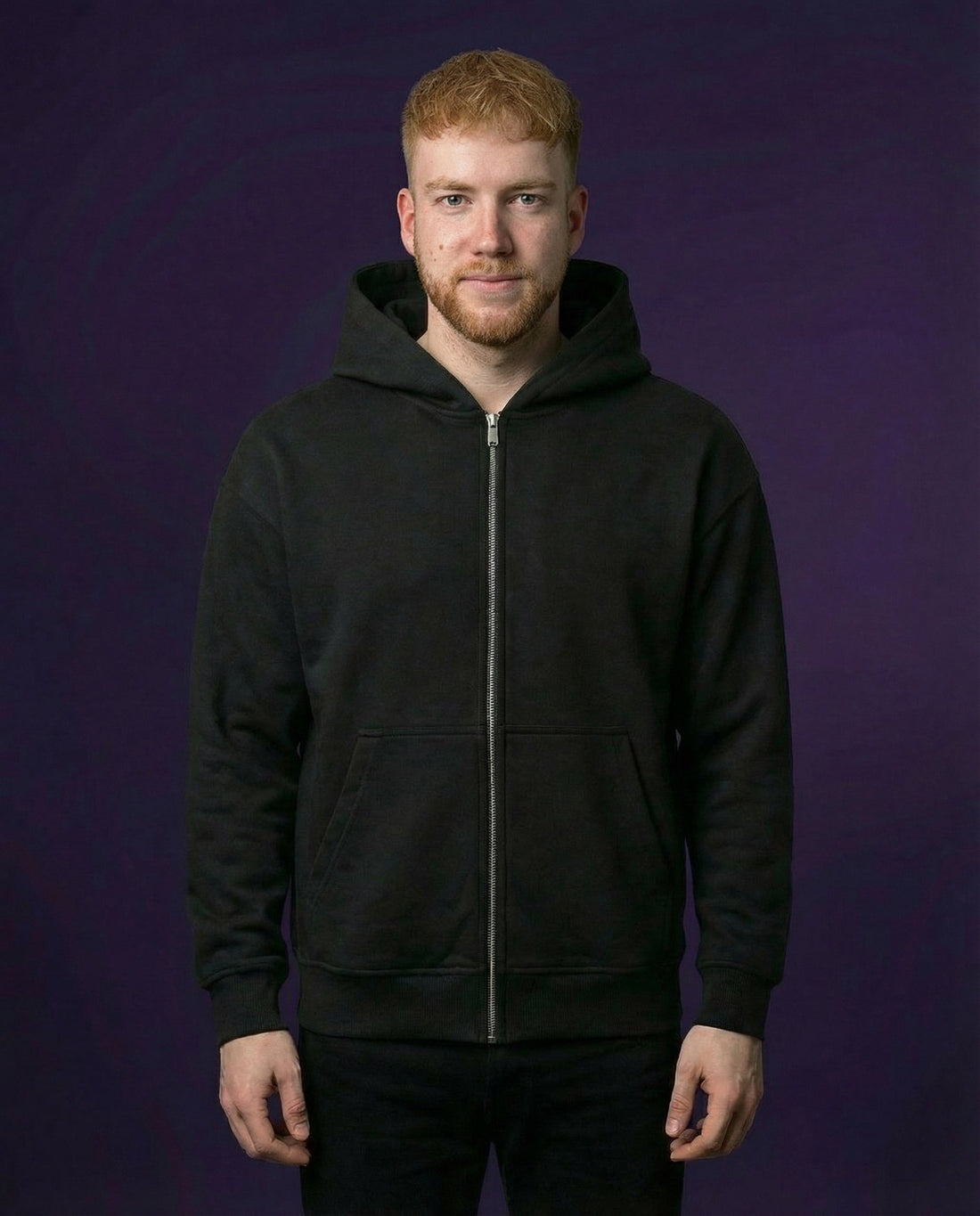 AKROS ITS ALL ABOUT THE VIBE - OVERSIZED ZIPPER HOODIE | HARDTEKK.DE - Street & Clubwear