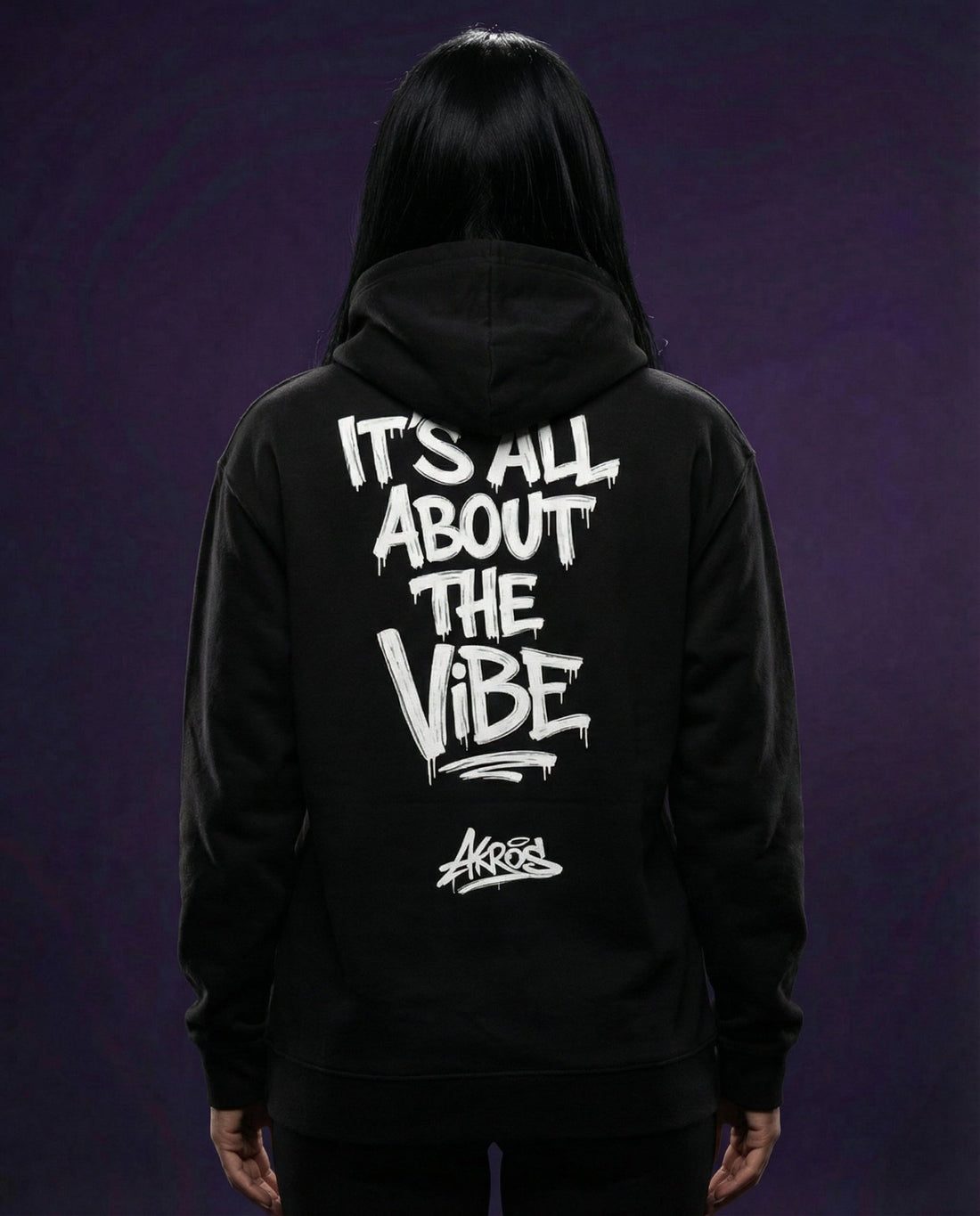 AKROS ITS ALL ABOUT THE VIBE - OVERSIZED ZIPPER HOODIE | HARDTEKK.DE - Street & Clubwear