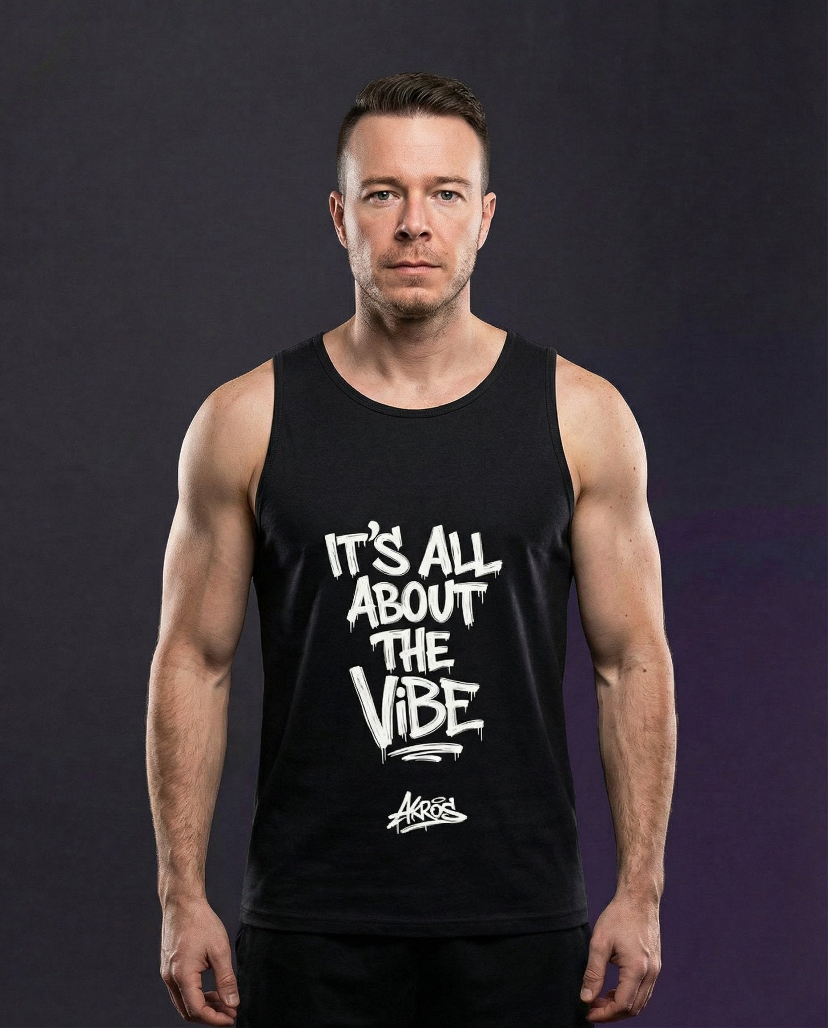 AKROS ITS ALL ABOUT THE VIBE - TANKTOP | HARDTEKK.DE - Street & Clubwear