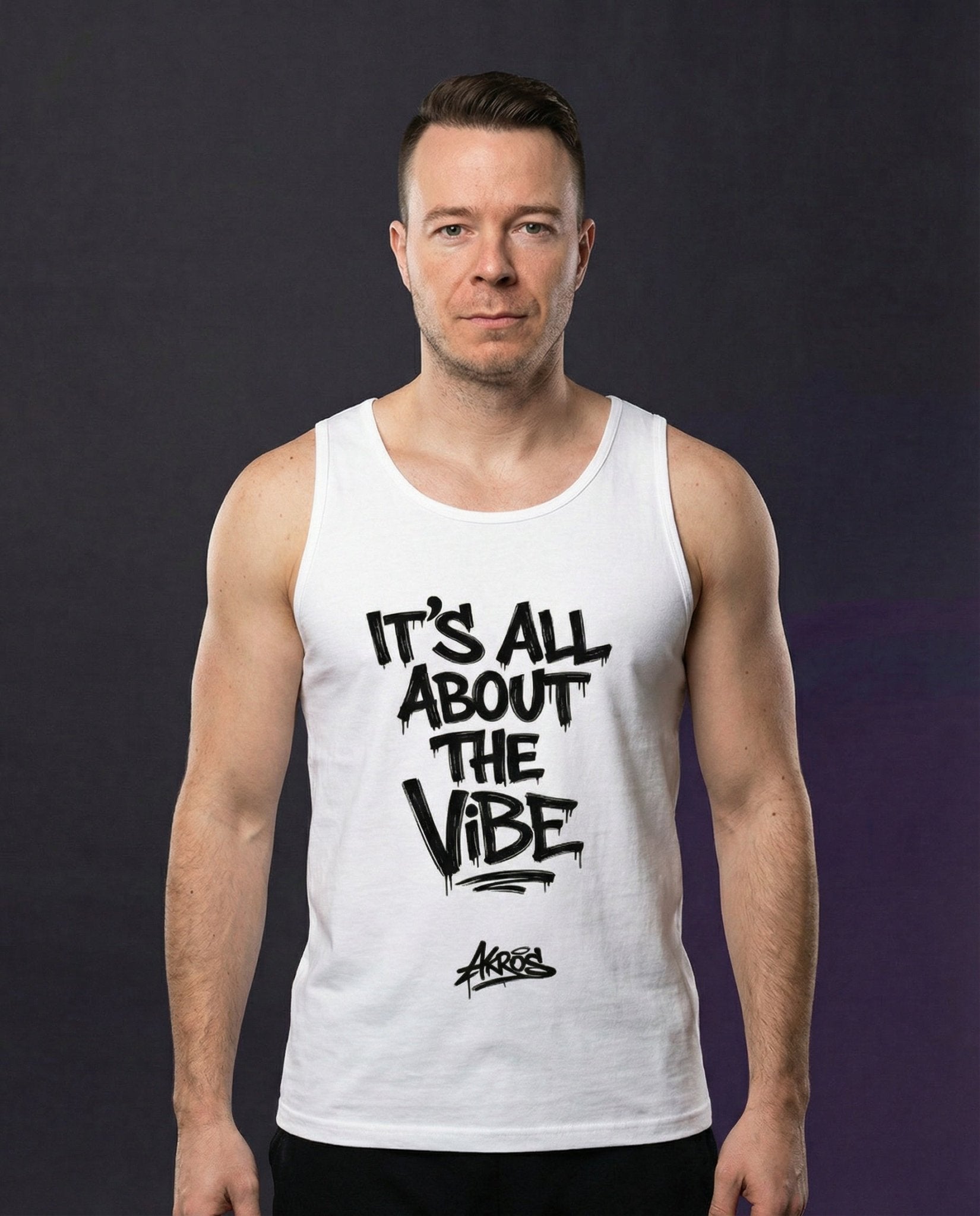 AKROS ITS ALL ABOUT THE VIBE - TANKTOP | HARDTEKK.DE - Street & Clubwear