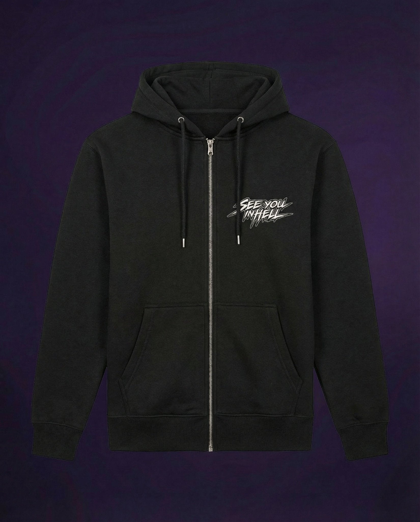 AKROSBRUTALOS HELLFIRE EDITION - OVERSIZED ZIPPER HOODIE | HARDTEKK.DE - Street & Clubwear