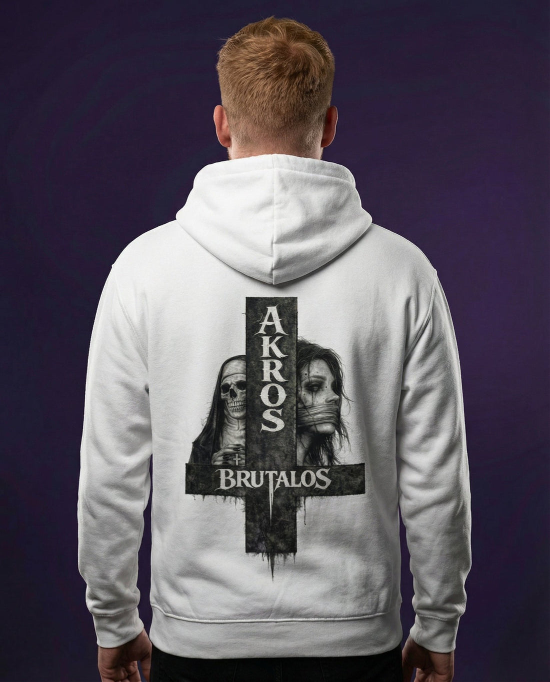 AKROSBRUTALOS HELLFIRE EDITION - OVERSIZED ZIPPER HOODIE | HARDTEKK.DE - Street & Clubwear