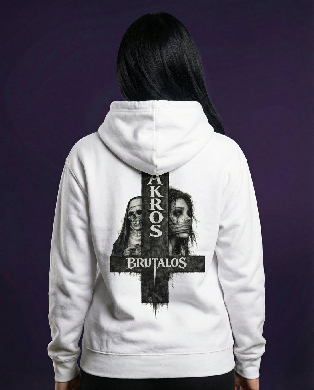 AKROSBRUTALOS HELLFIRE EDITION - OVERSIZED ZIPPER HOODIE | HARDTEKK.DE - Street & Clubwear