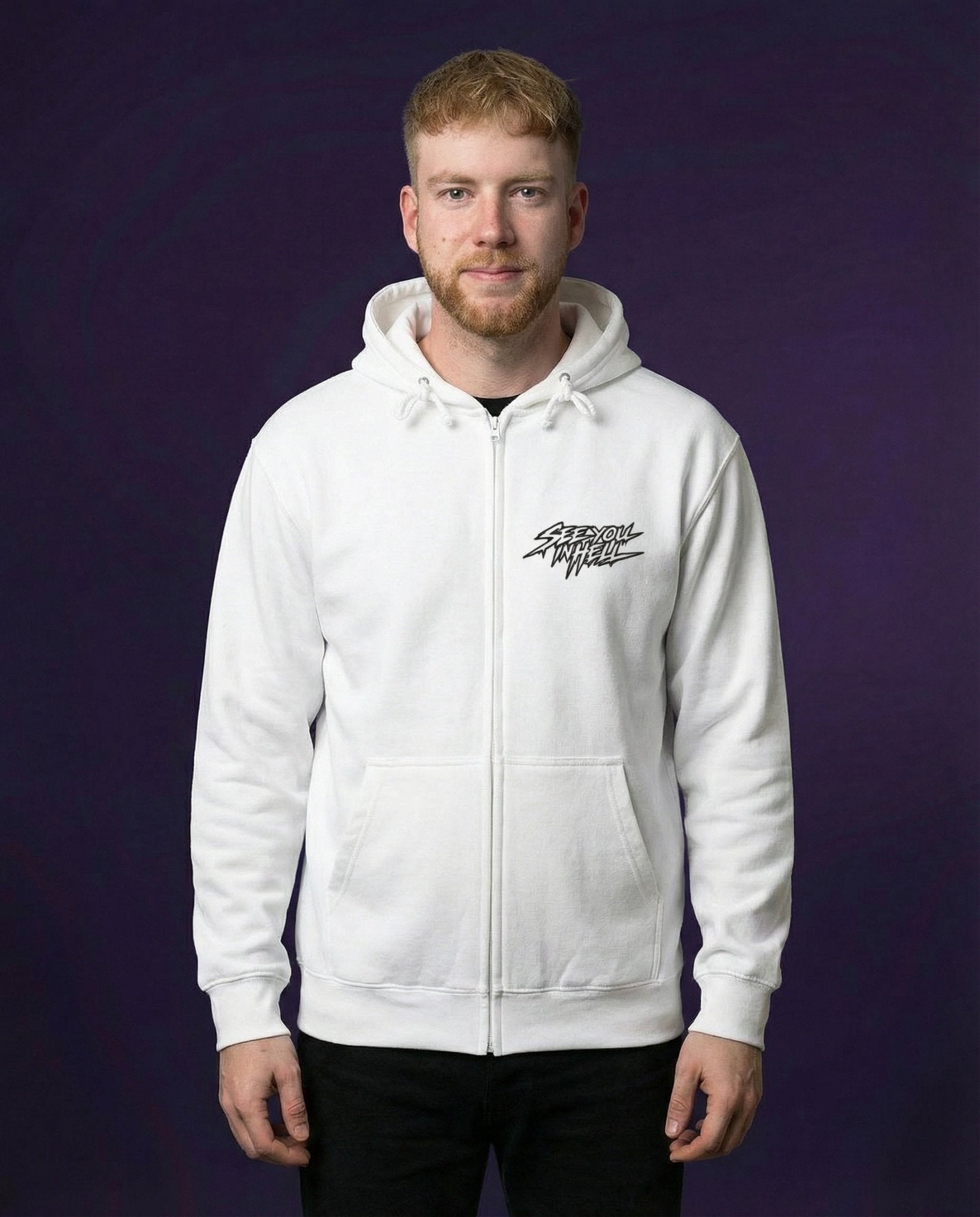 AKROSBRUTALOS HELLFIRE EDITION - OVERSIZED ZIPPER HOODIE | HARDTEKK.DE - Street & Clubwear