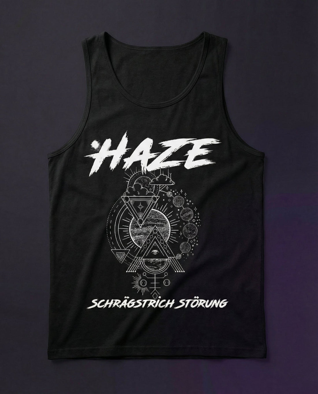 HAZE SCHRÄGSTRICH STÖRUNG COSMIC RITUAL - TANKTOP | HARDTEKK.DE - Street & Clubwear