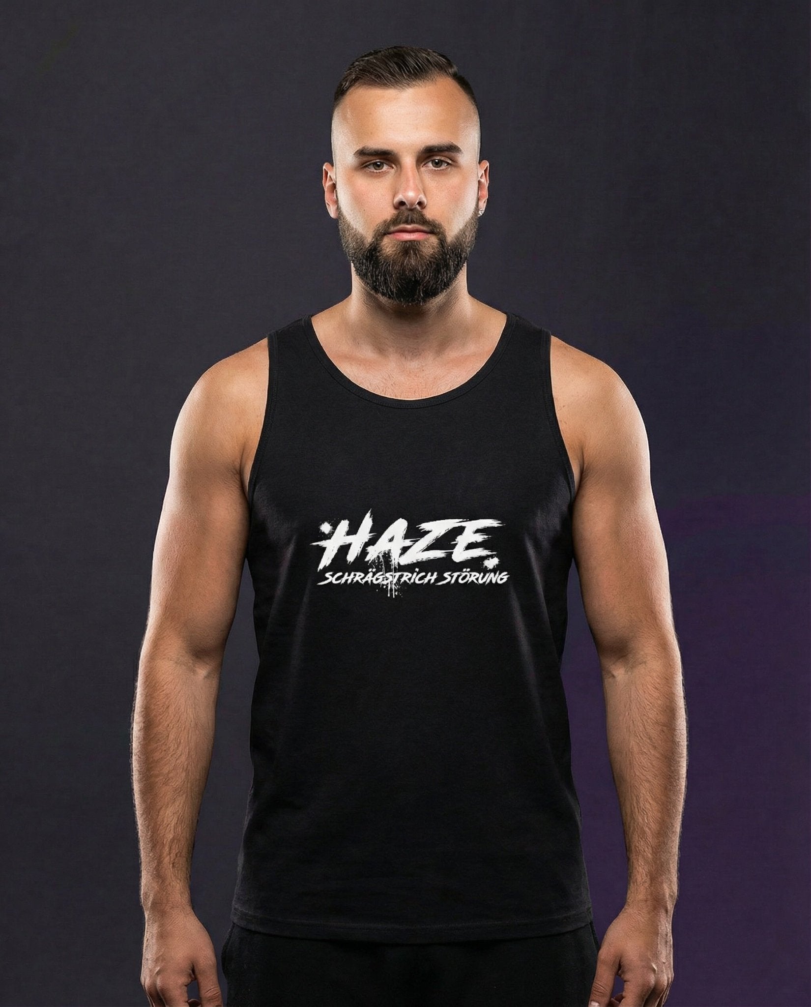 HAZE SCHRÄGSTRICH STÖRUNG - TANKTOP | HARDTEKK.DE - Street & Clubwear
