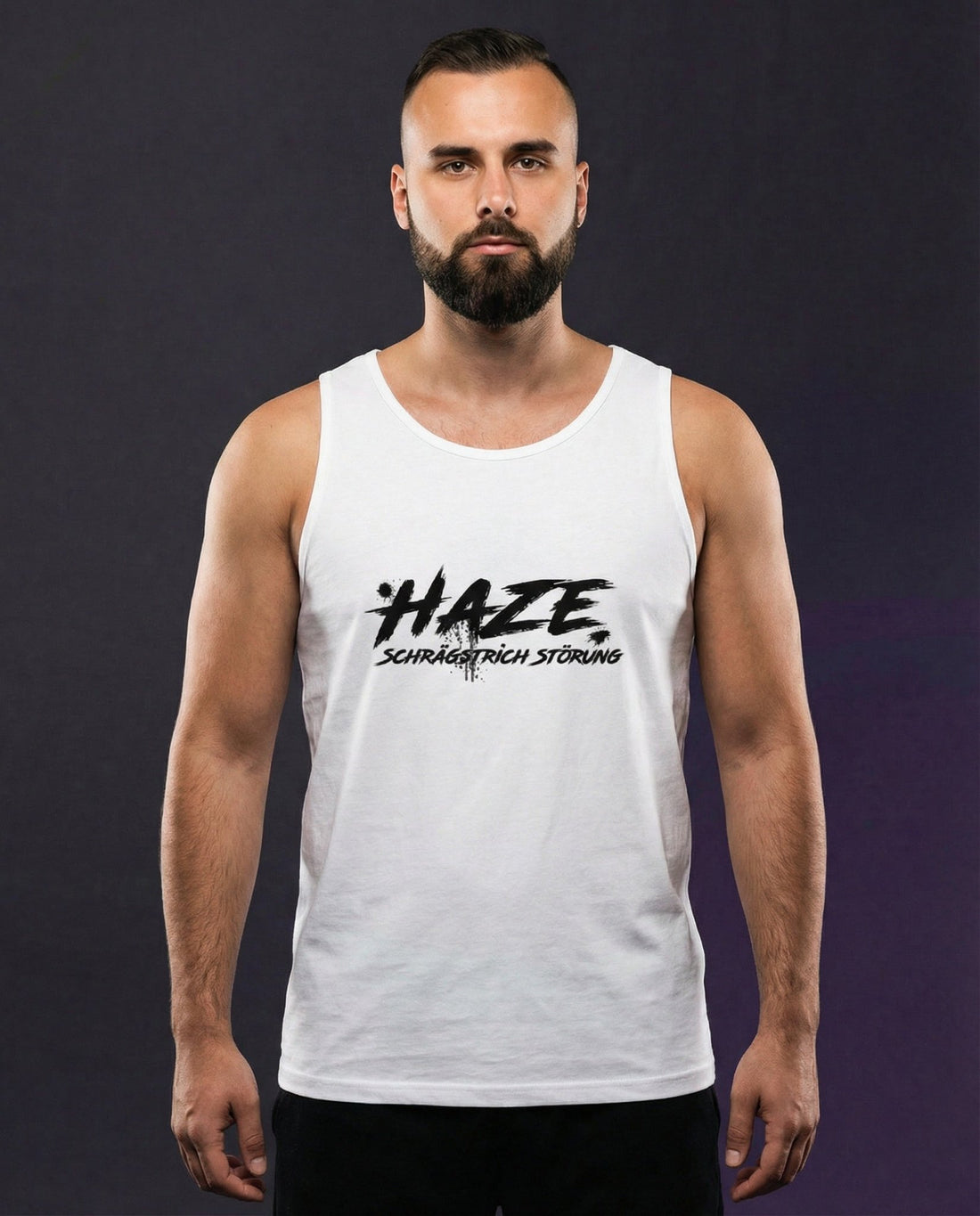 HAZE SCHRÄGSTRICH STÖRUNG - TANKTOP | HARDTEKK.DE - Street & Clubwear