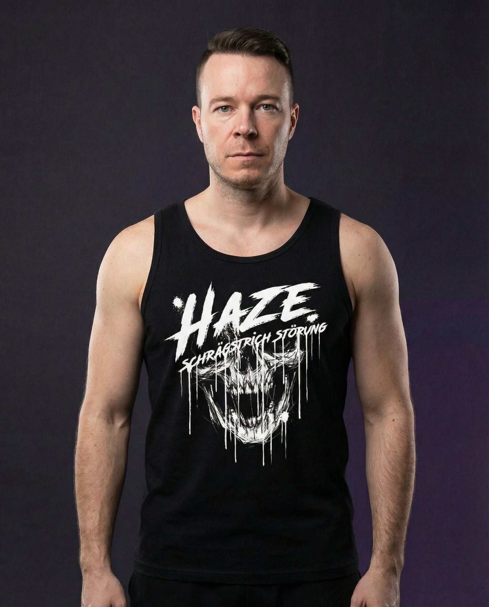 HAZE SCHRÄGSTRIICH STÖRUNG - TANKTOP | HARDTEKK.DE - Street & Clubwear