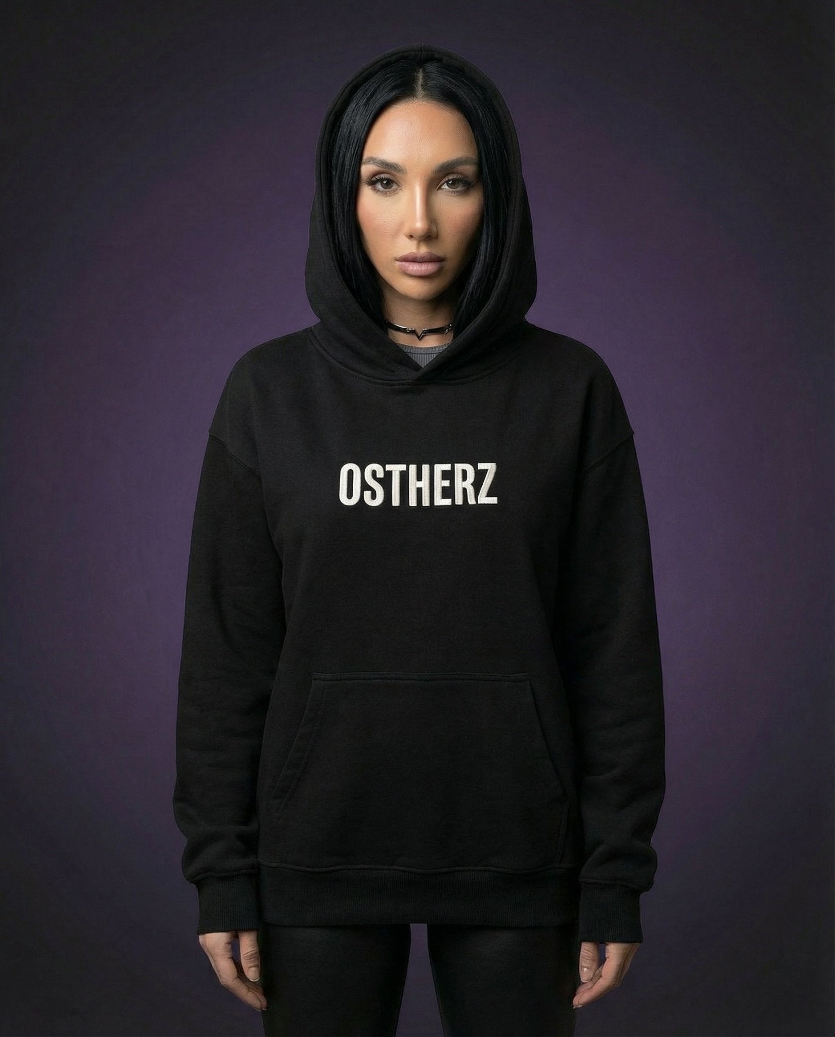 OSTHERZ - OVERSIZED HOODIE | HARDTEKK.DE Street & Clubwear