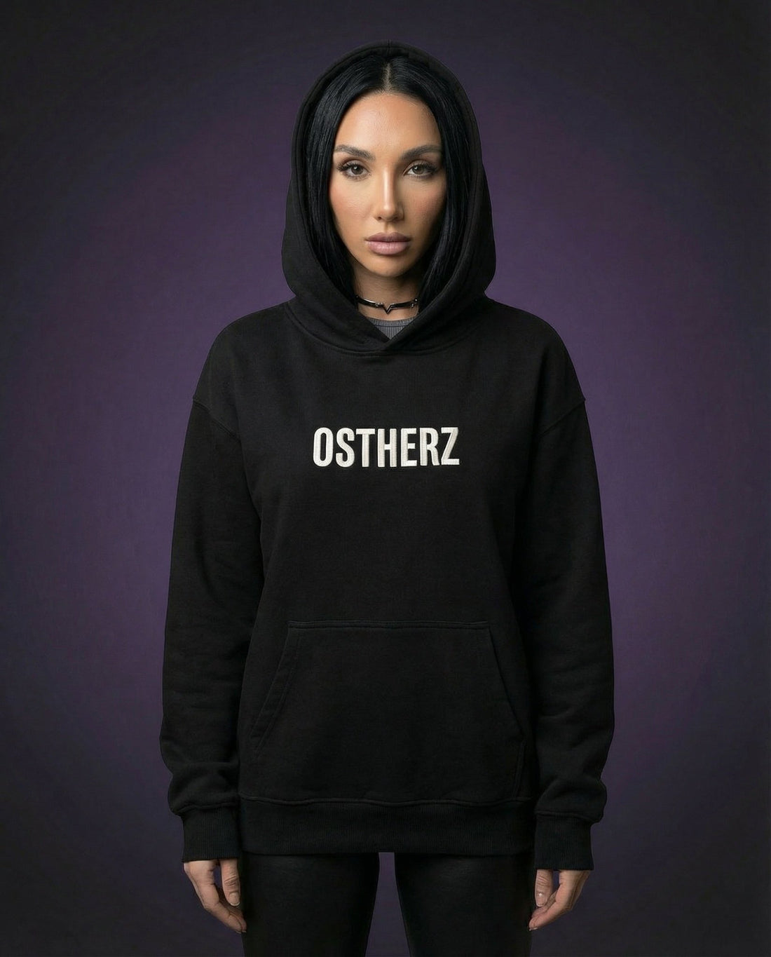 OSTHERZ - OVERSIZED HOODIE | HARDTEKK.DE Street & Clubwear