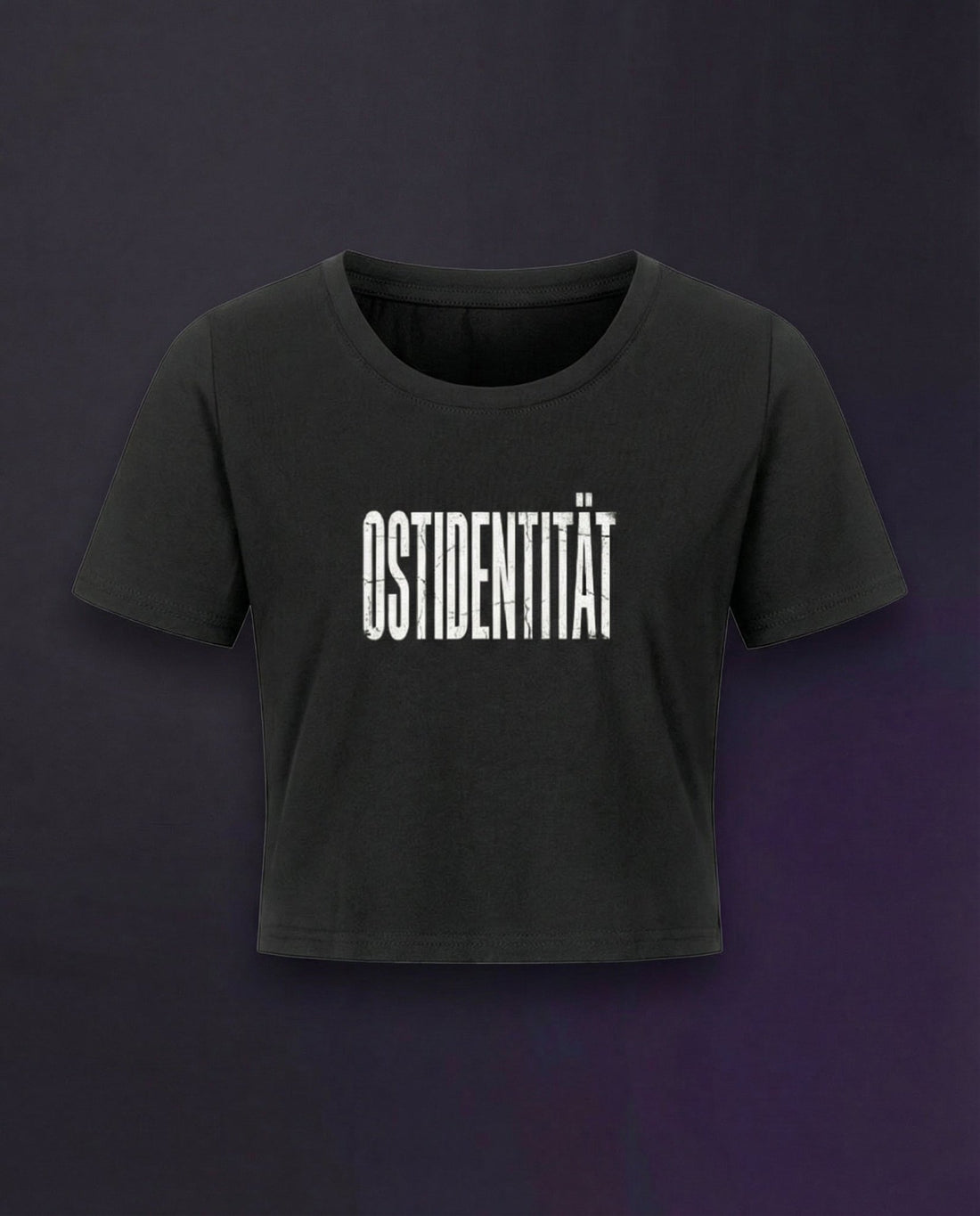 OSTIDENTITÄT - CROOPED TEE - Hardtekk