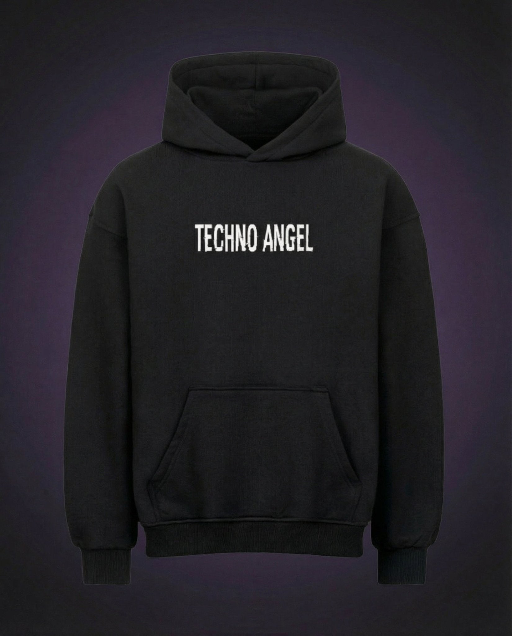 TECHNO ANGEL - OVERSIZED HOODIE - Hardtekk.de