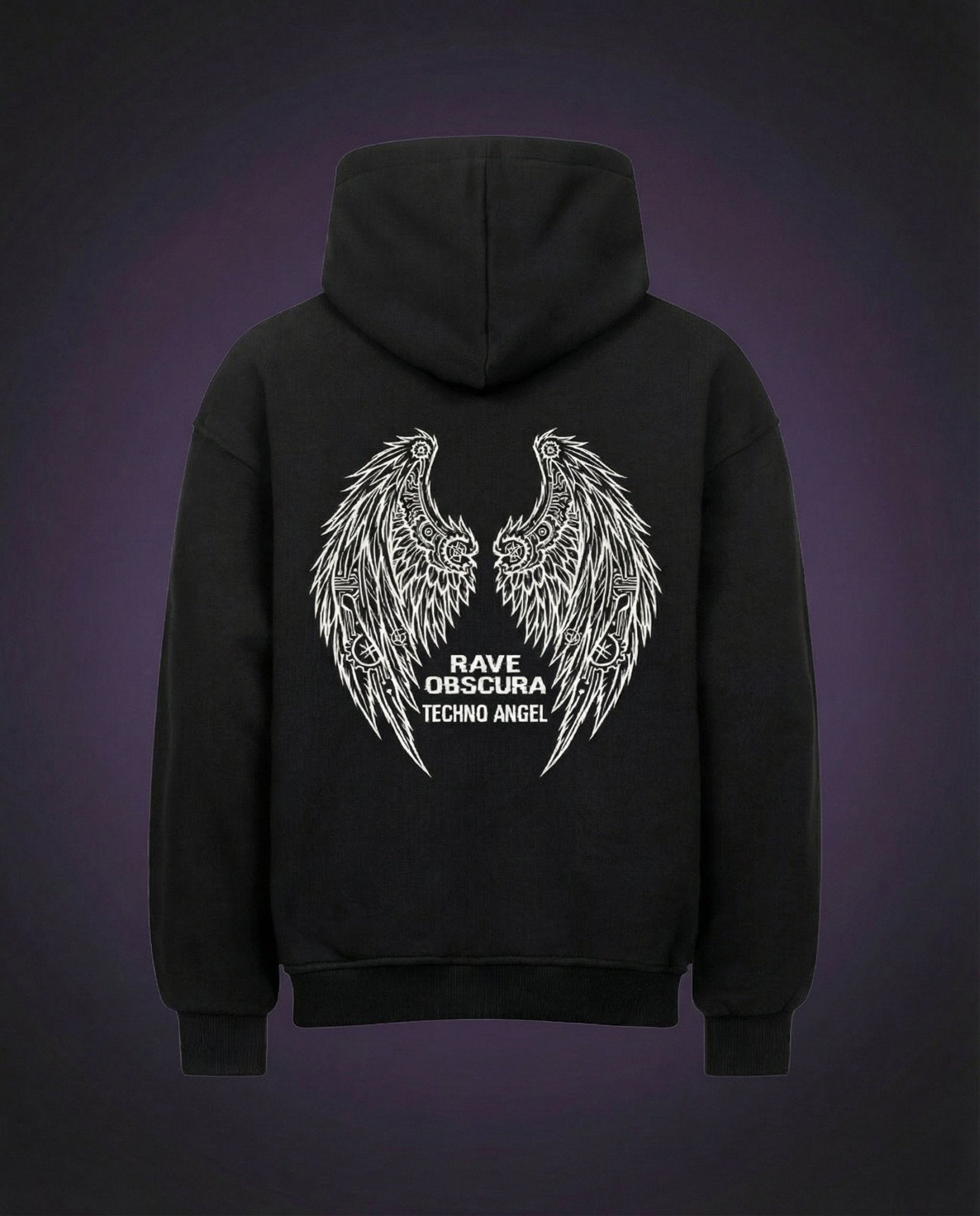 TECHNO ANGEL - OVERSIZED HOODIE - Hardtekk.de