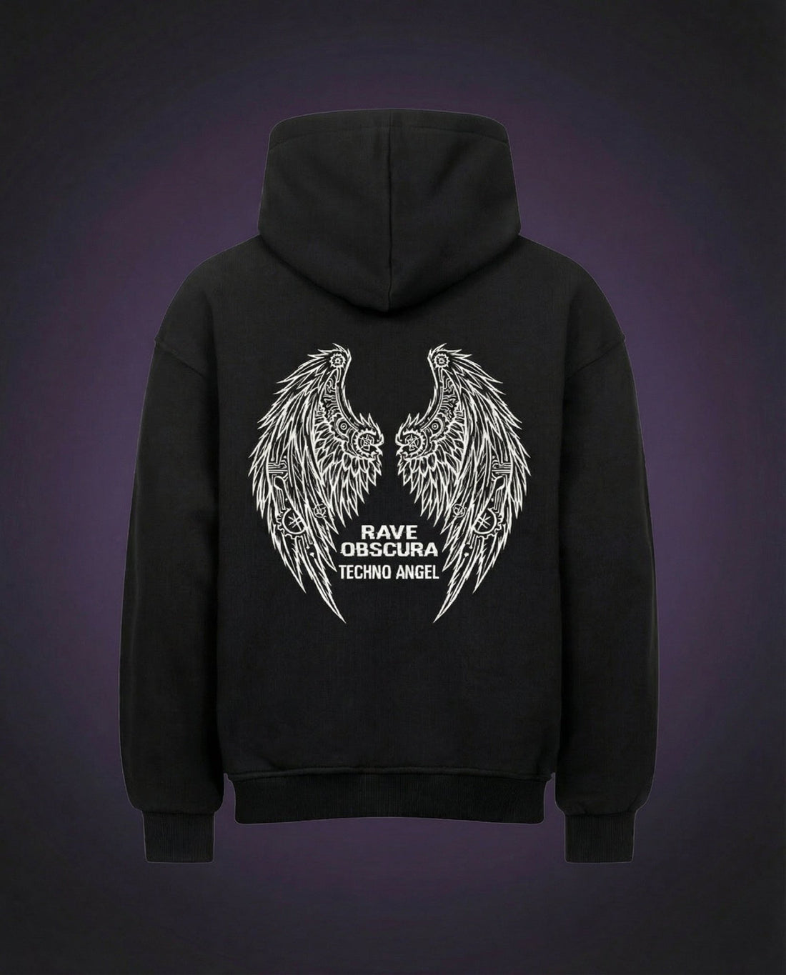 TECHNO ANGEL - OVERSIZED HOODIE - Hardtekk.de